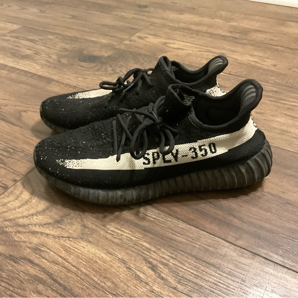 Kids Black and White Sneakers